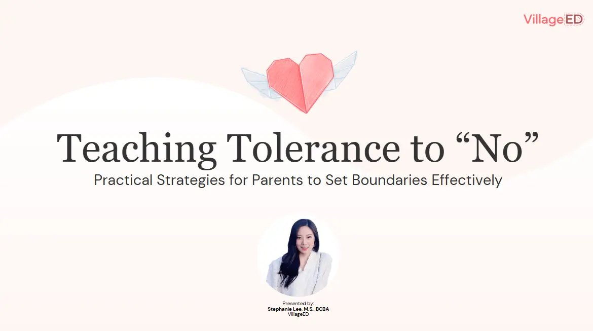 Teaching Tolerance to "No"