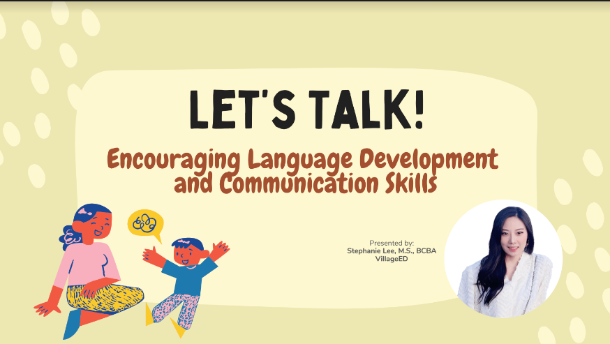 Tips to Encoruage Language Development